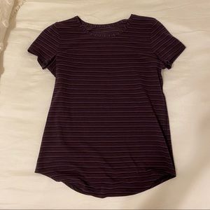 Lululemon stripped shirt